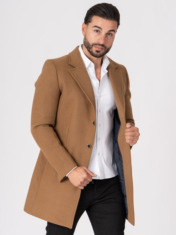 Sobretudo camel SMK