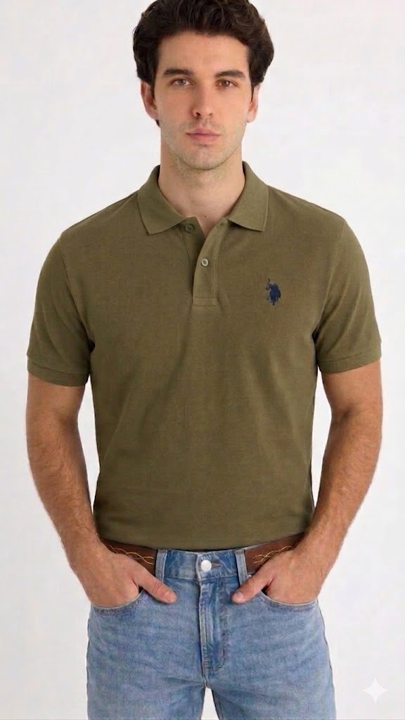 Solid Interlock Polo Shirt U.S. Polo Assn.