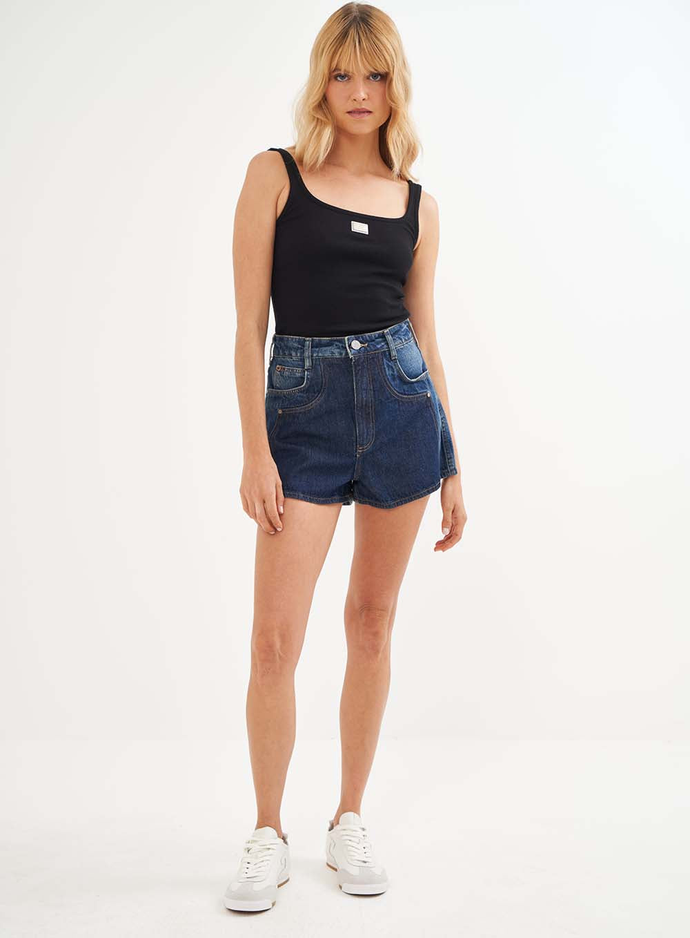 Slim Ribbed Tank Top Colcci