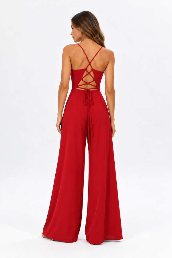 Jumpsuit with Thin Straps Arggido