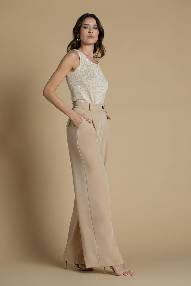 Calça pantalona Sahoco