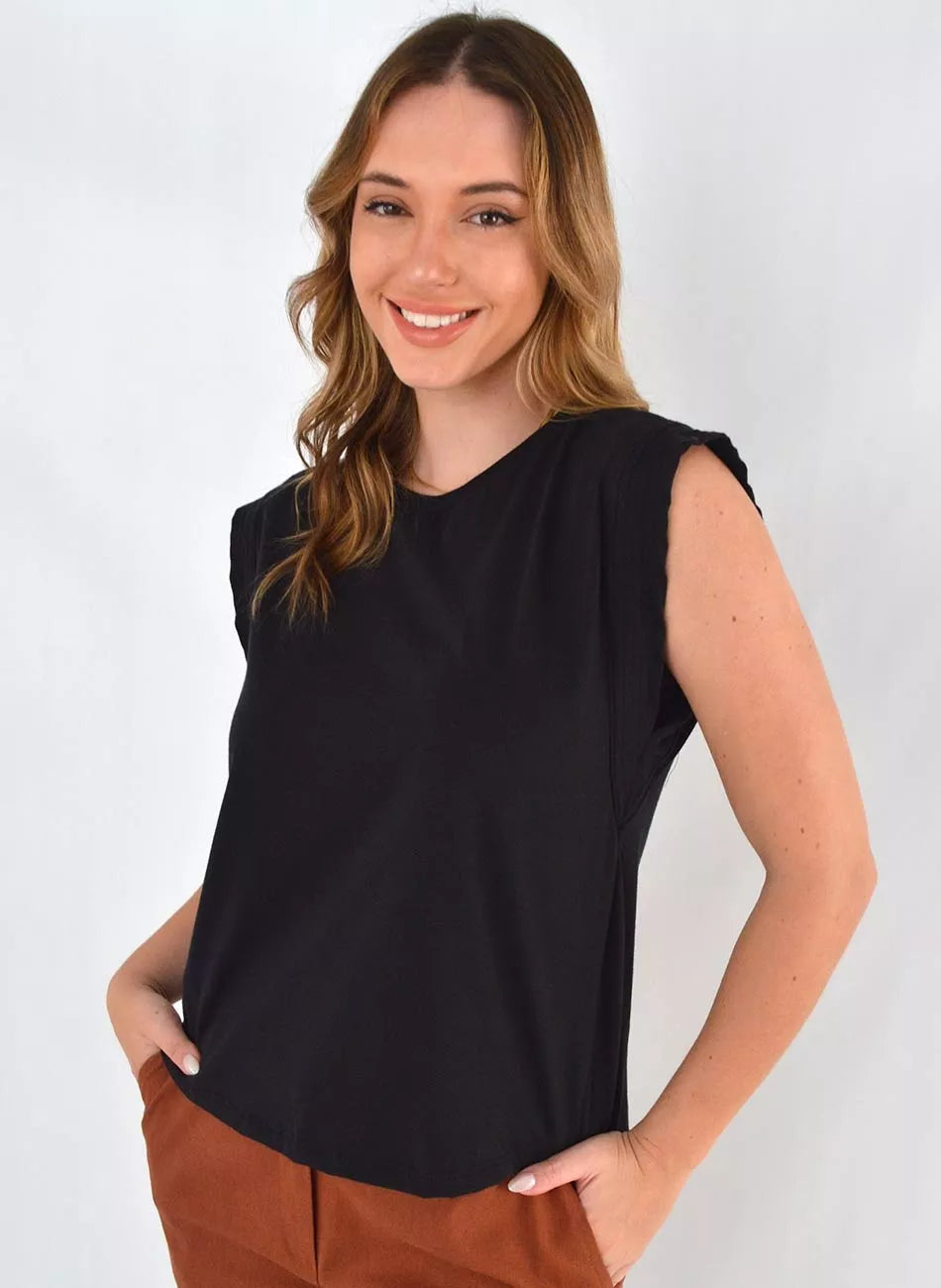 Blusa sem manga Lez a Lez