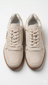 Leather Cursive Logo Sneaker Lança Perfume