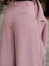 Tailored Wide Leg Pleated Trousers Sahoco