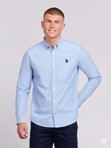 Men's 100% Cotton Peached Oxford Shirt U.S. Polo Assn.