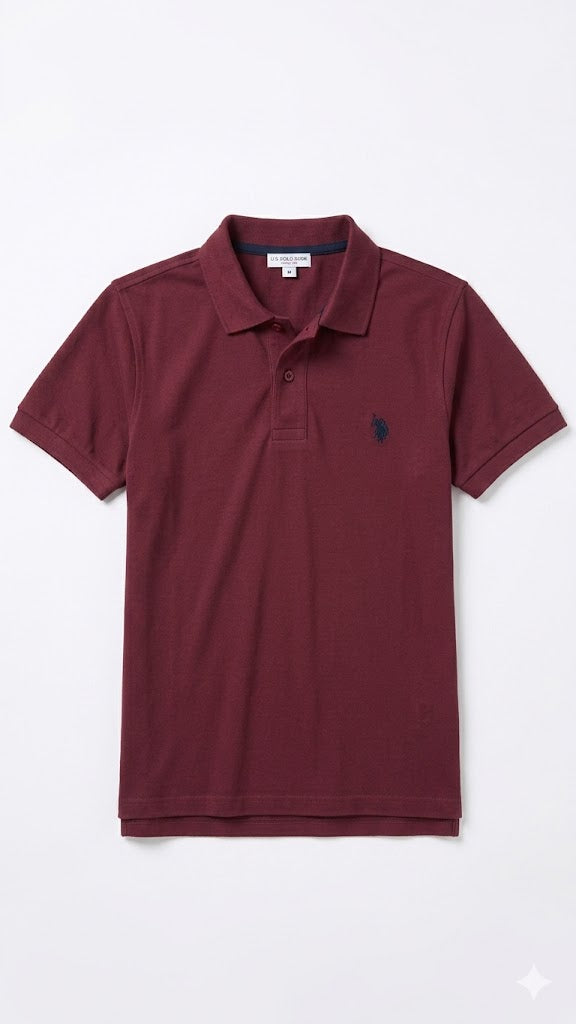 Solid Interlock Polo Shirt U.S. Polo Assn.