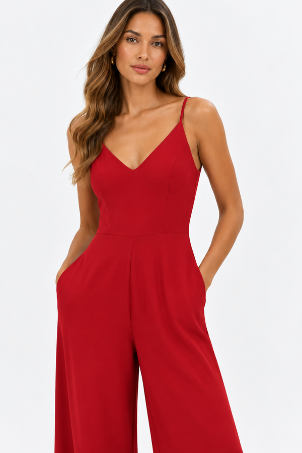 Jumpsuit with Thin Straps Arggido