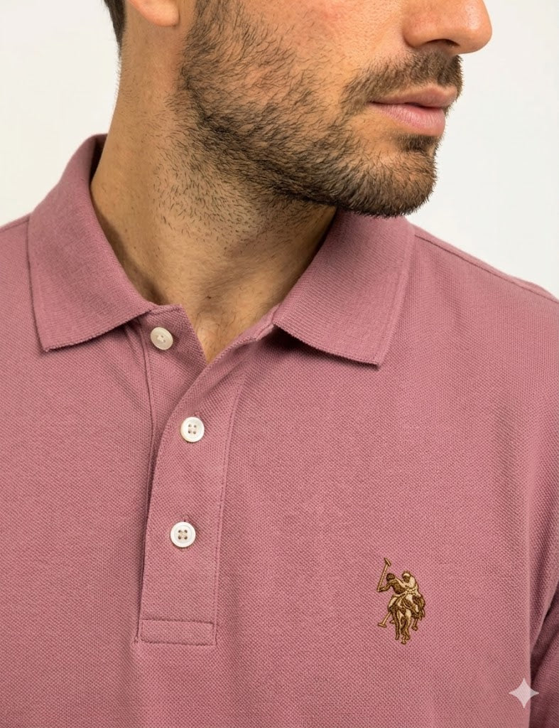 Solid Interlock Polo Shirt U.S. Polo Assn.