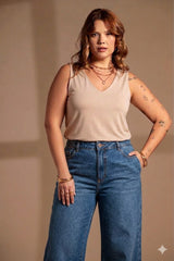 Blusa Essencial Sem Mangas Quattro Venti