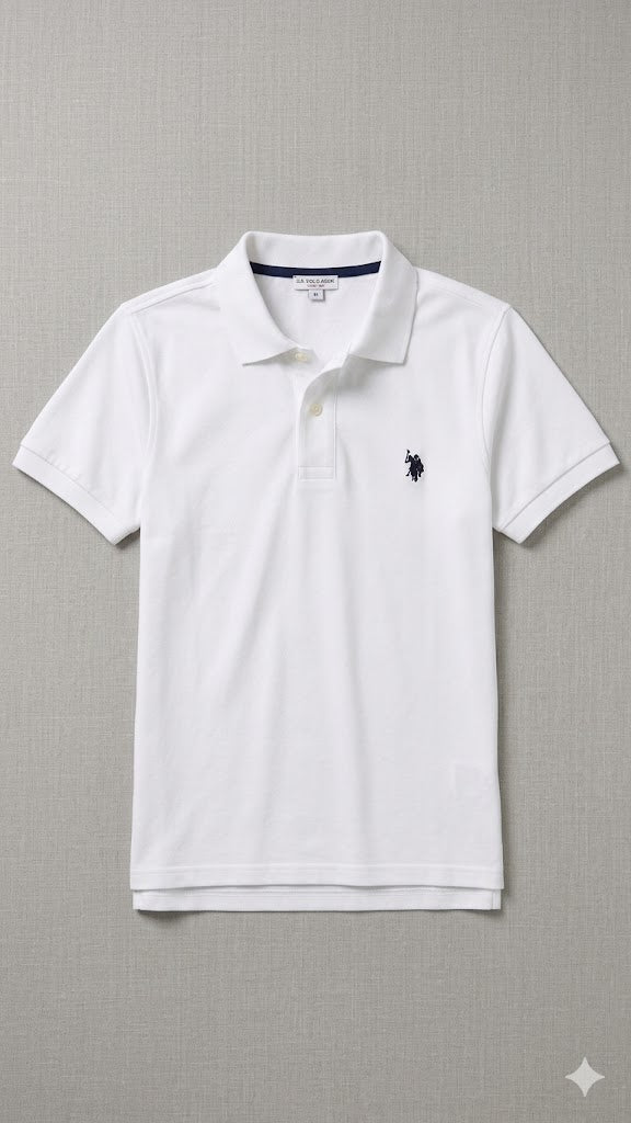 Solid Interlock Polo Shirt U.S. Polo Assn.