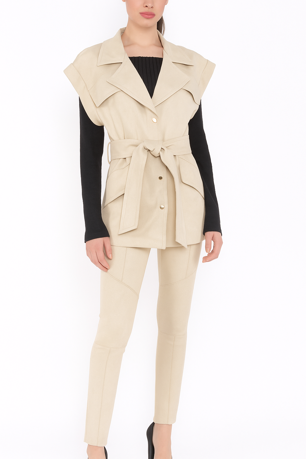 Skinny Suede Leggings Arggido