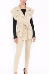 Skinny Suede Leggings Arggido