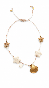Cord Sea Star Charm Necklace Jetlag