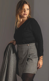 Striped mid Skirt Quattro Venti