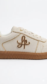 Leather Cursive Logo Sneaker Lança Perfume