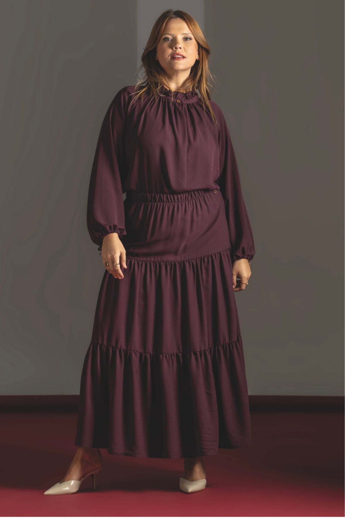 Essential Denim Midaxi Skirt Quattro Venti