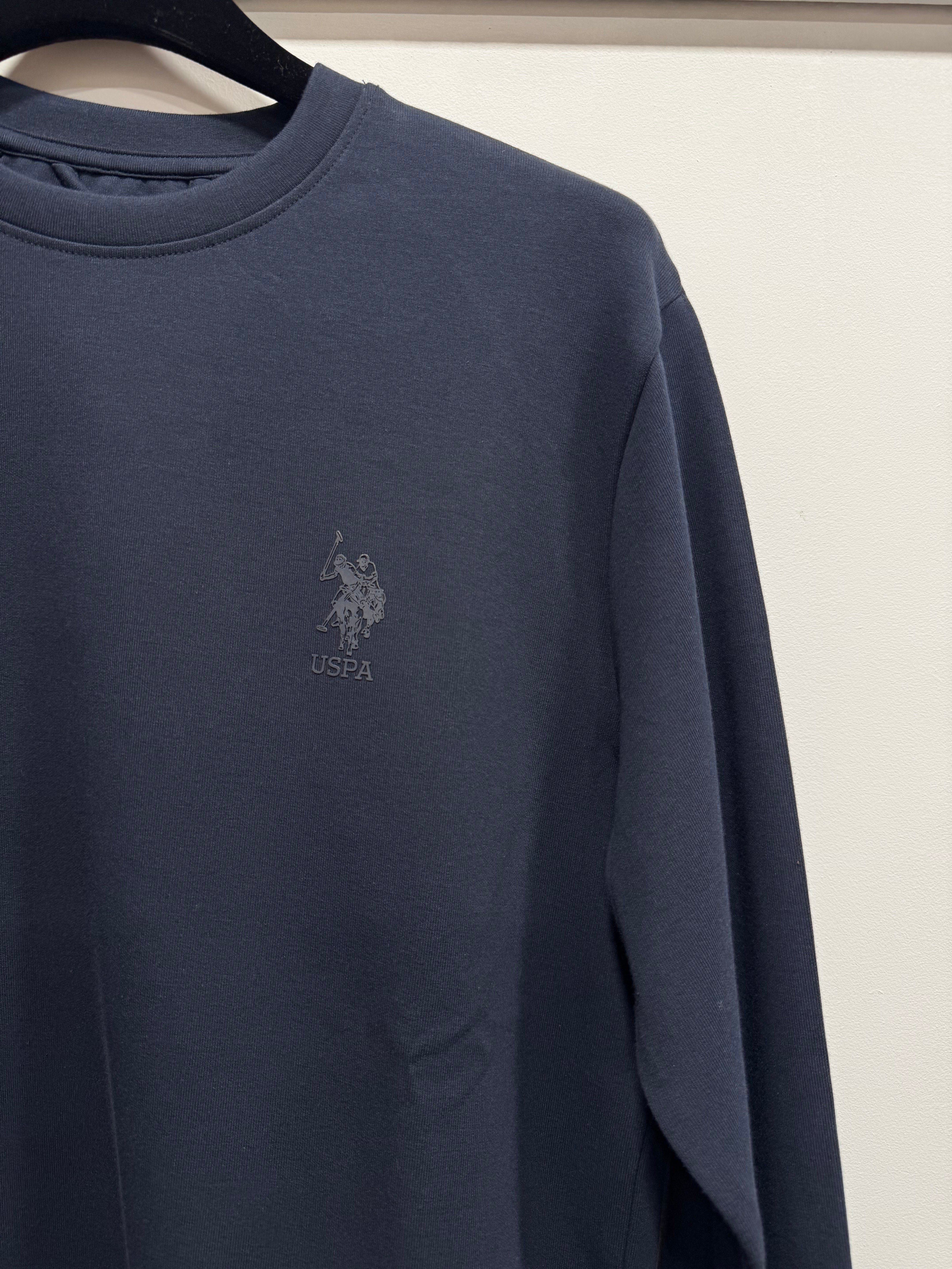 Mens Cotton Crew Neck Jumper U.S. Polo Assm.