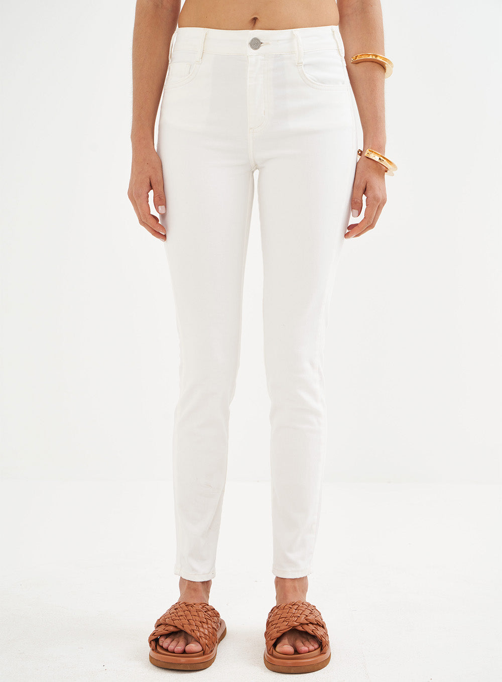 New York Skinny Twill Trousers Colcci