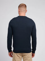 Navy Mens Cotton Crew Neck Jumper U.S. Polo Assn.
