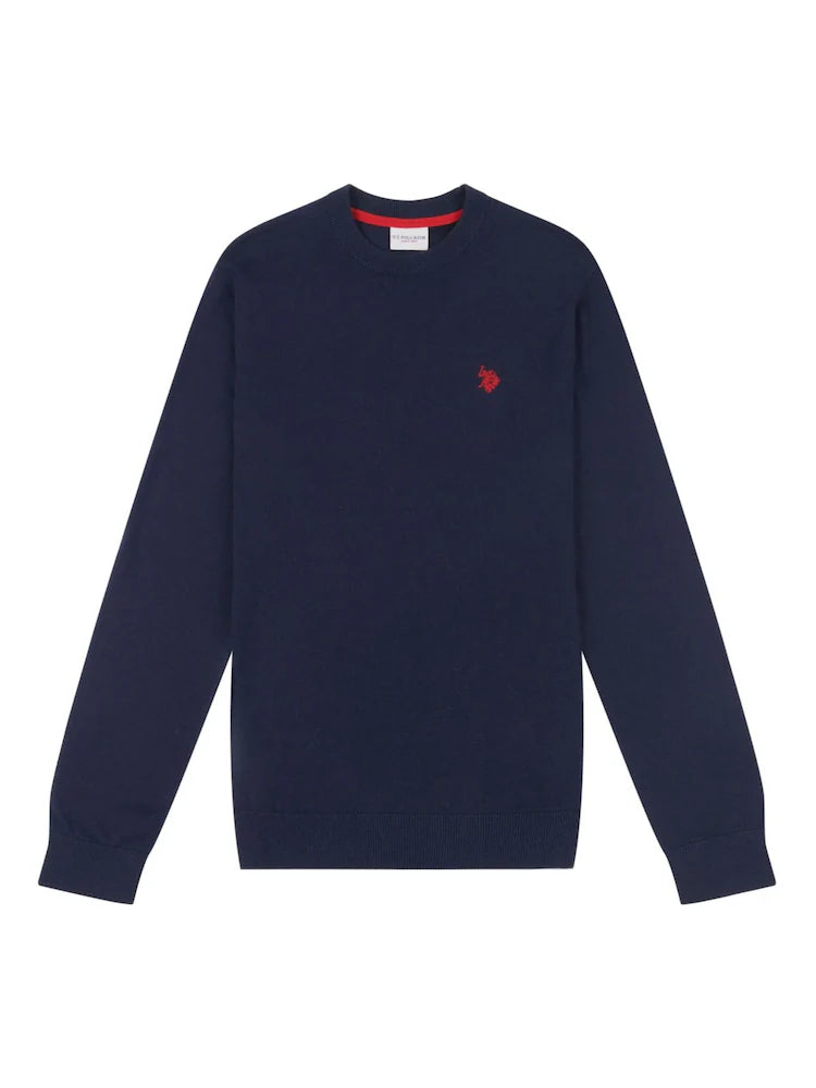 Solid Crew Neck Sweater U.S.Polo Assm.