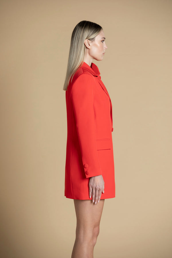 Longline Oversized Double-Breasted Blazer Sahoco