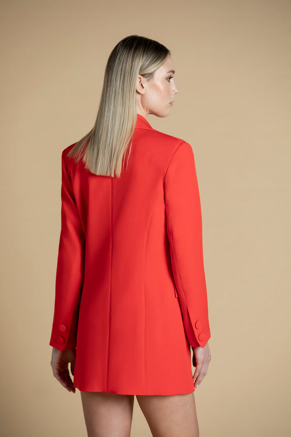 Longline Oversized Double-Breasted Blazer Sahoco
