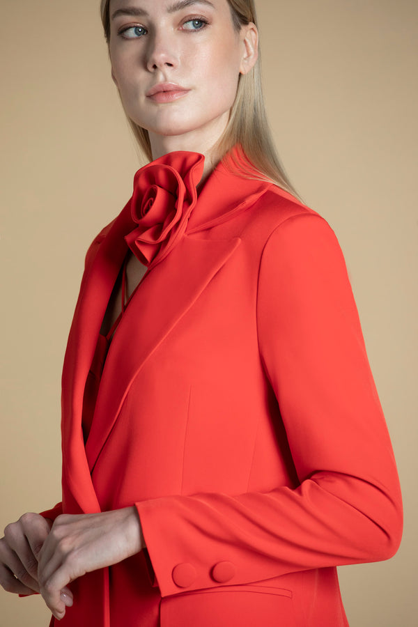 Longline Oversized Double-Breasted Blazer Sahoco