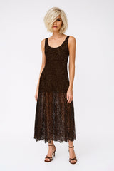 Lace Midi Dress Sahoco