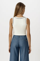 Ribbed Strap Top Sahaco