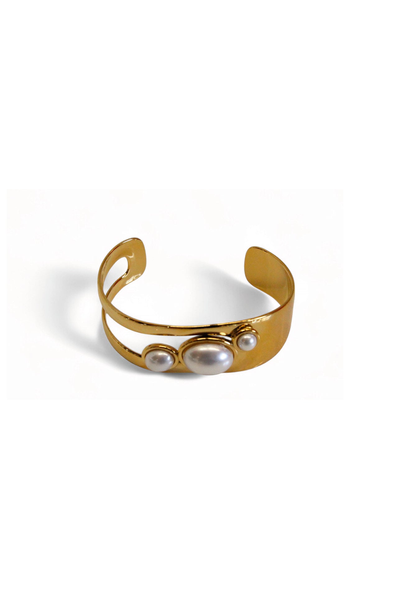 Gold Pearl Bangle Sahoco