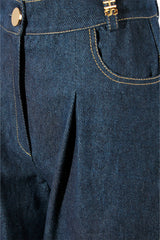 Wide Leg Denim Jeans Sahoco