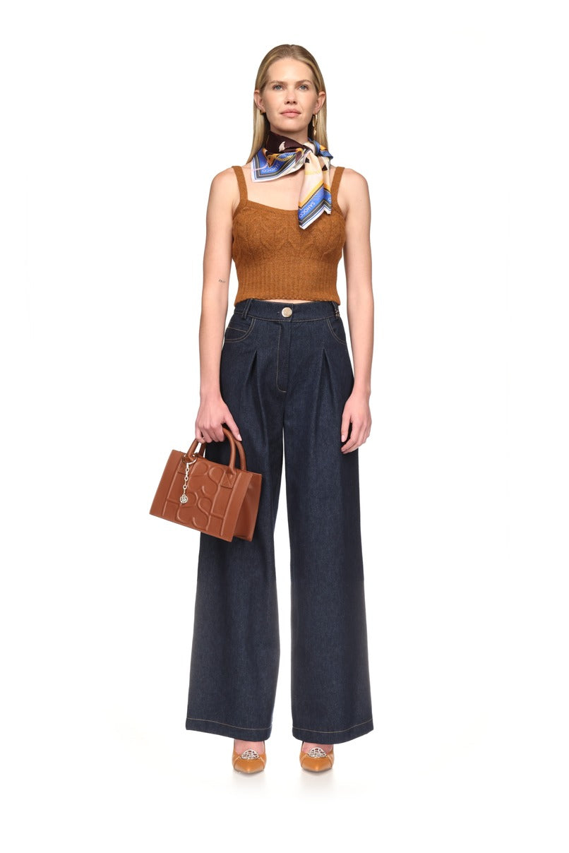 Wide Leg Denim Jeans Sahoco