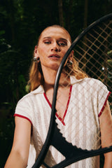 Oversize Knit Vest Colcci