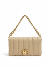 Quilted Leather Shoulder Bag Rufel