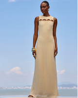 Embellished Mesh Maxi Dress Lança Perfume