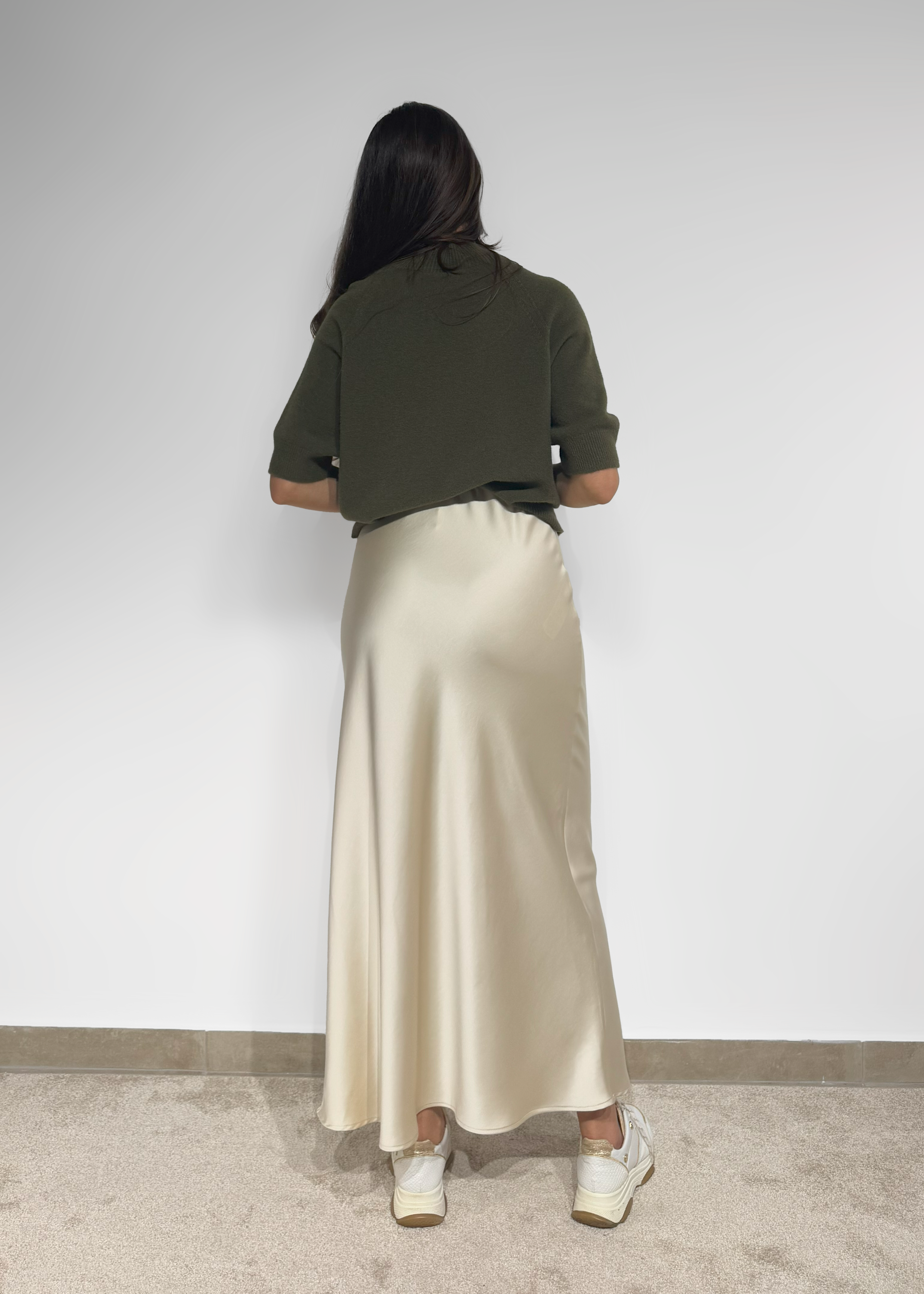 Saia acetinada maxi Imperial