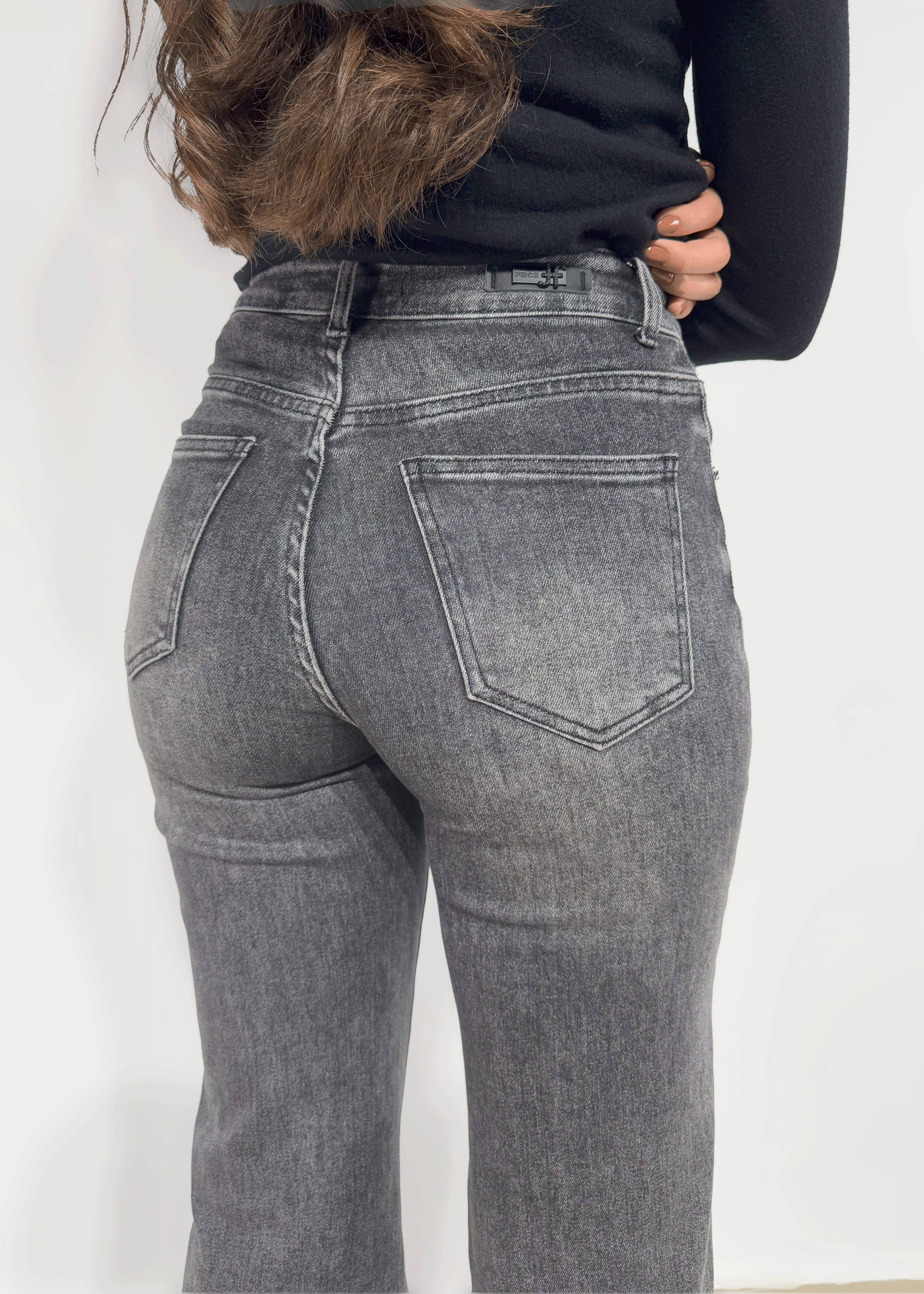 Calça de ganga wide leg Ferrache