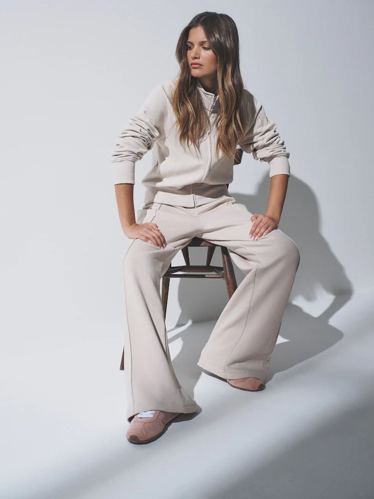 Zip Cropped Funnel Neck Jacket U.S. Polo Assm.