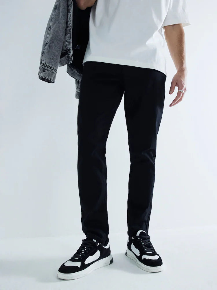 Black Tapered Fit Jeans U.S. Polo Assm.