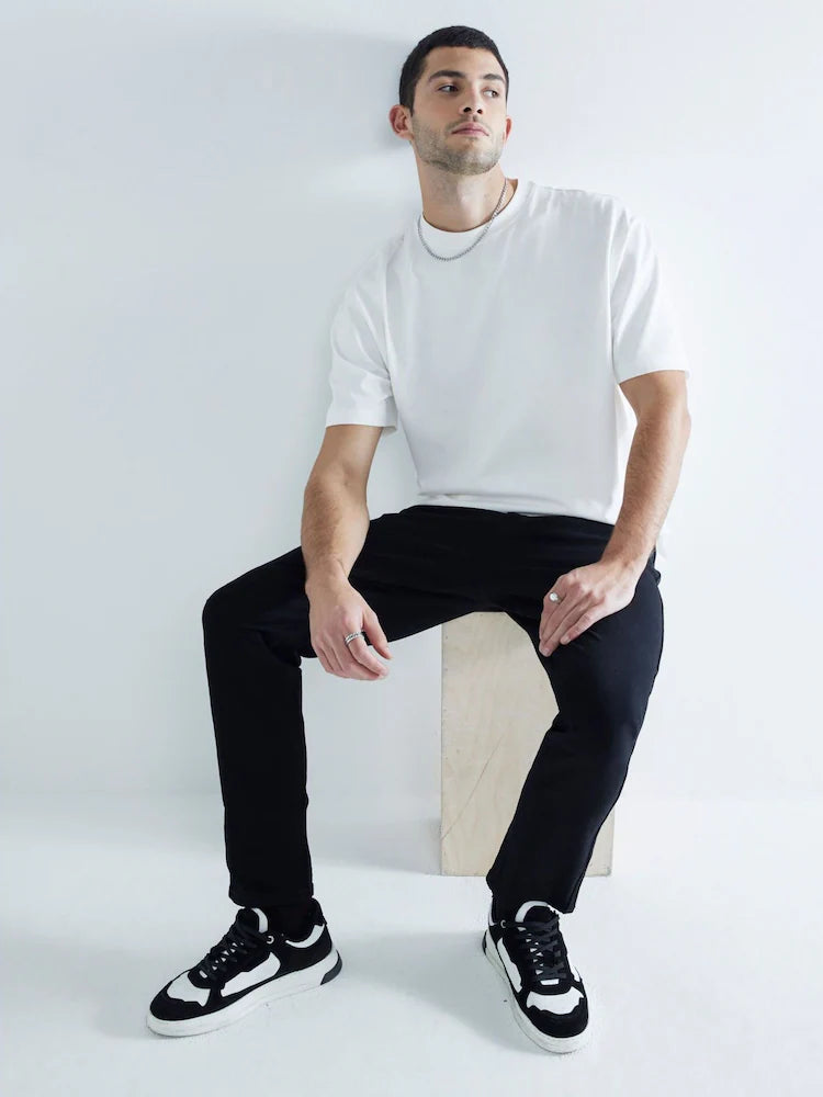 Black Tapered Fit Jeans U.S. Polo Assm.