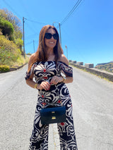 Conjunto top e calça Arggido