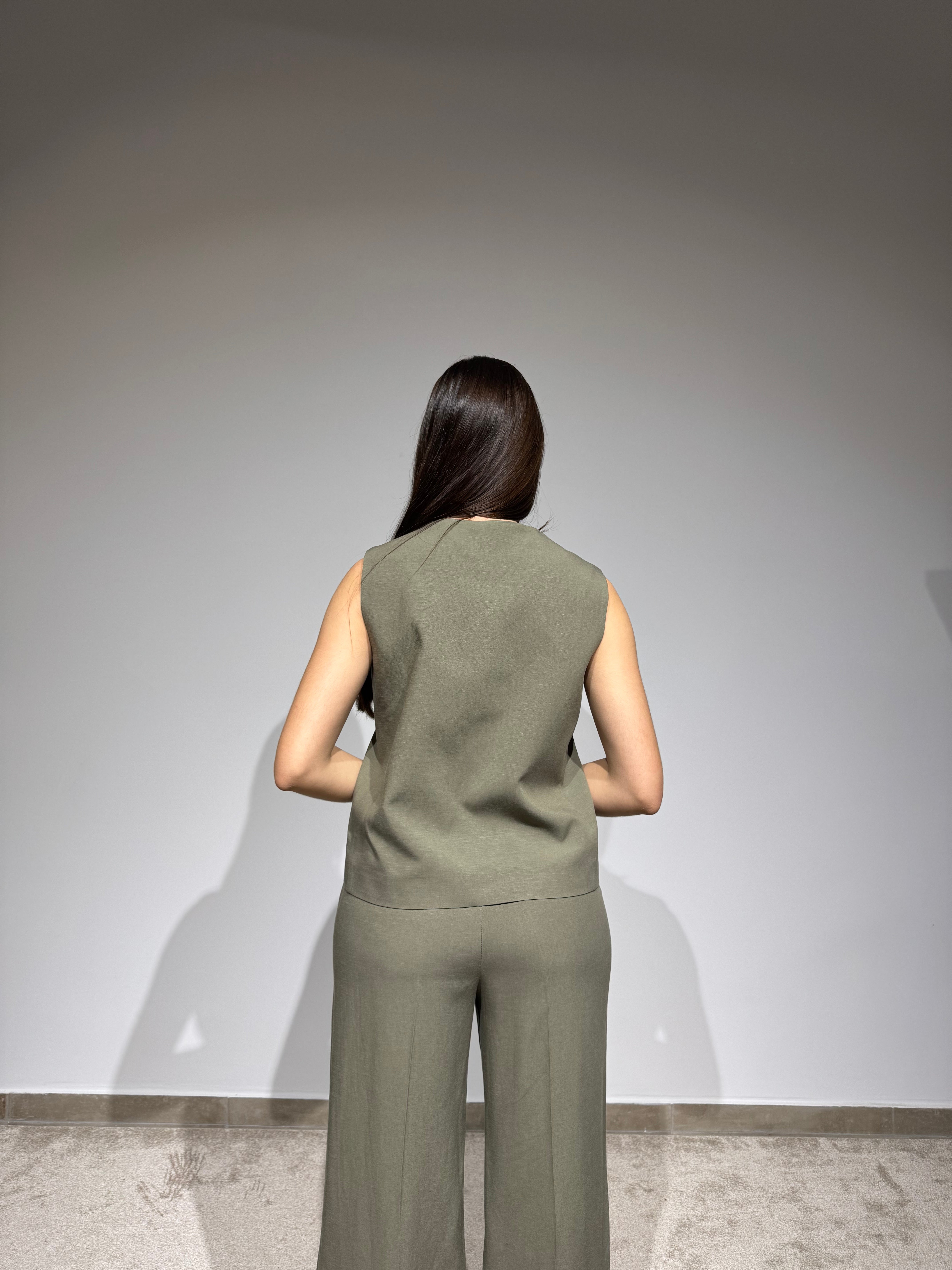 Calça cintura subida Dixie