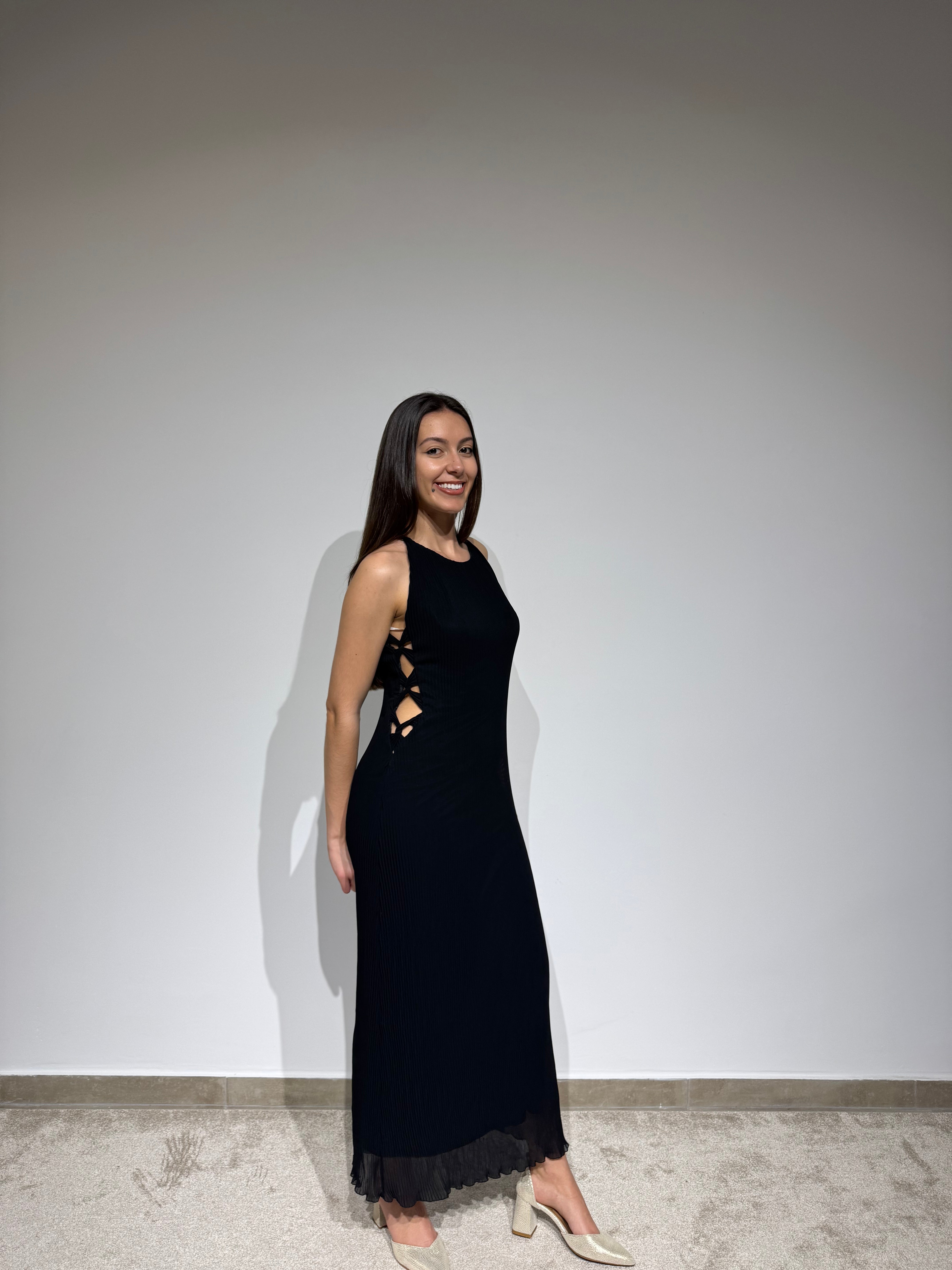 Vestido plissado Carla Ruiz