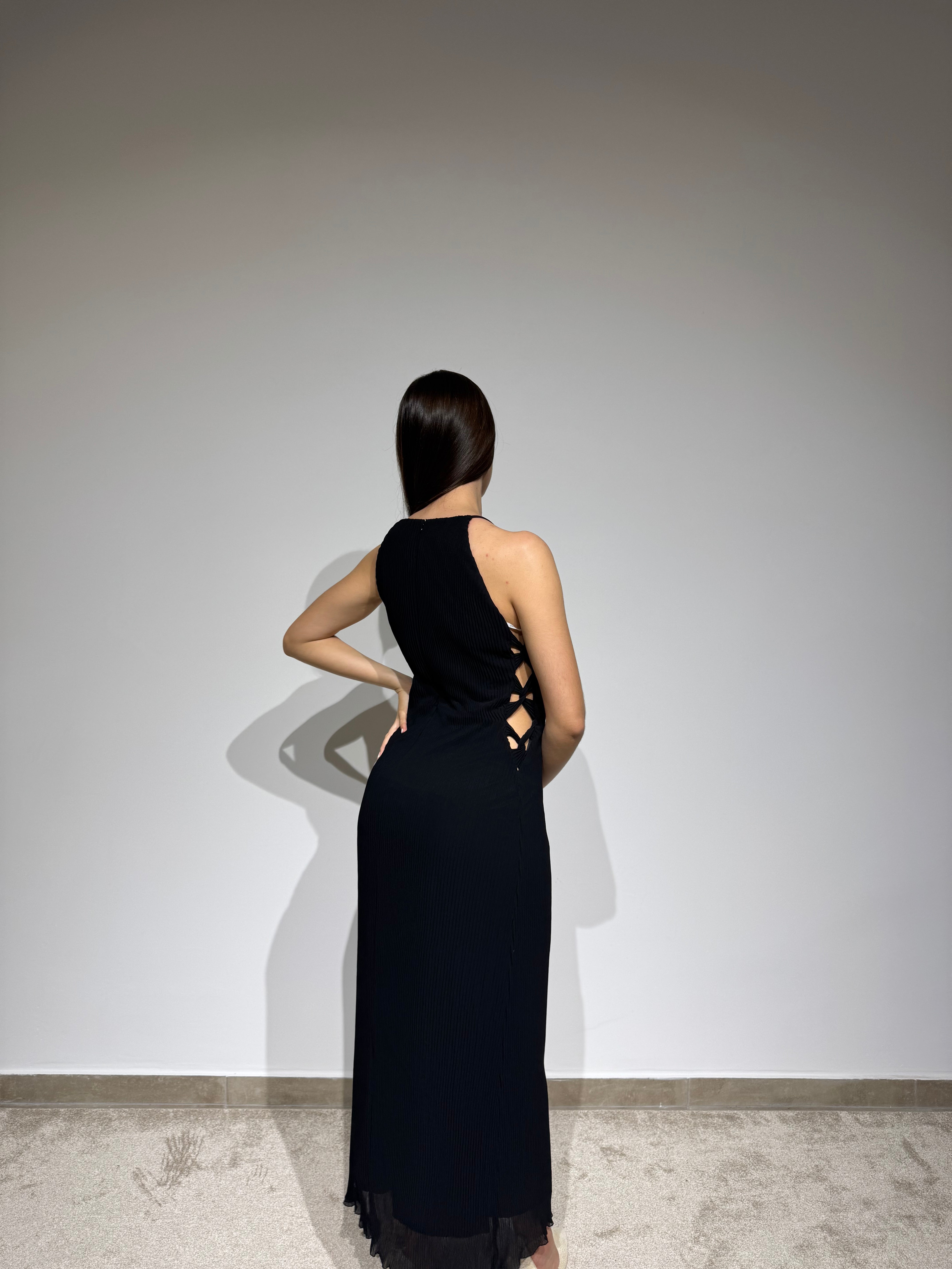 Vestido plissado Carla Ruiz