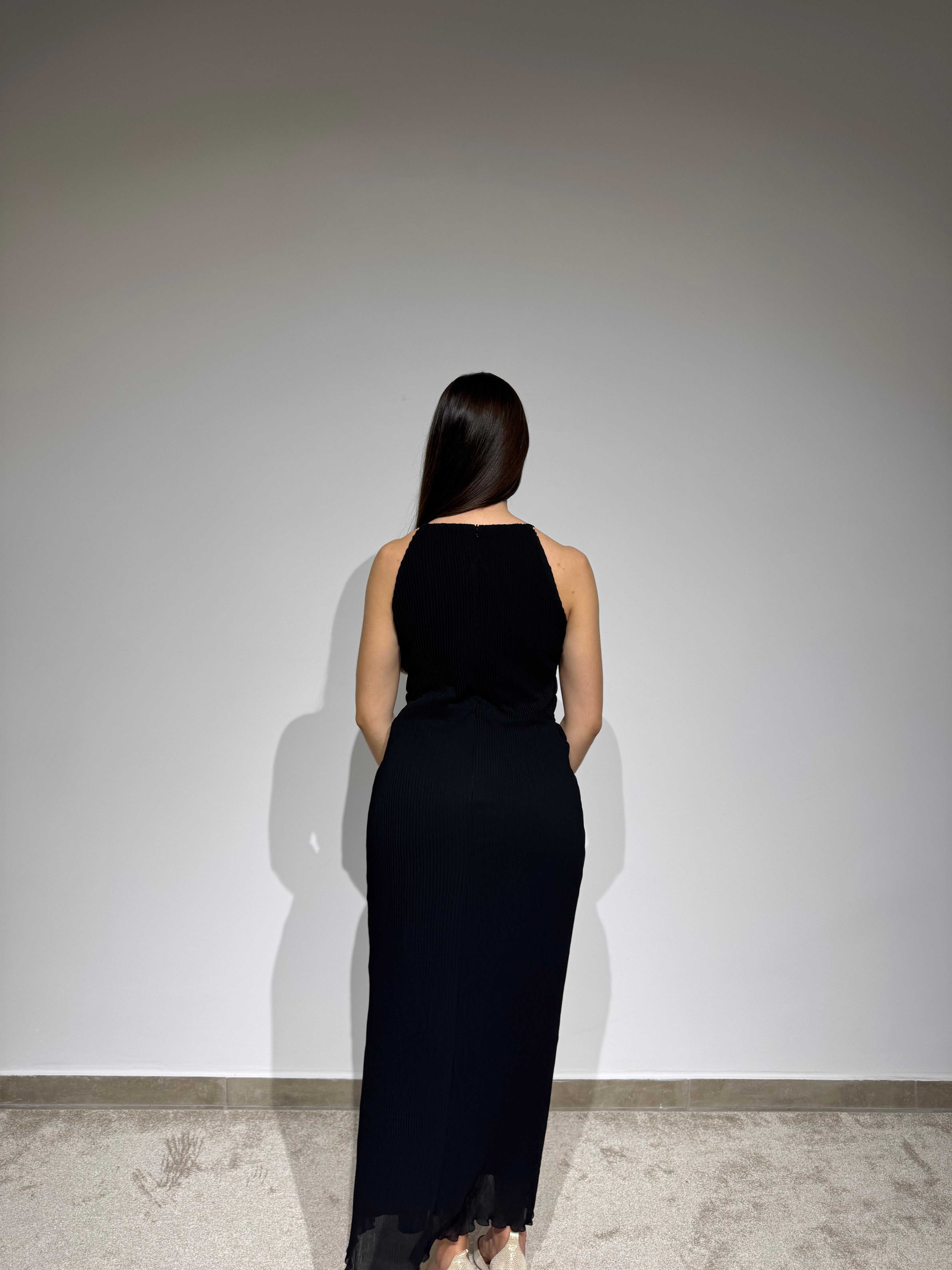 Vestido plissado Carla Ruiz