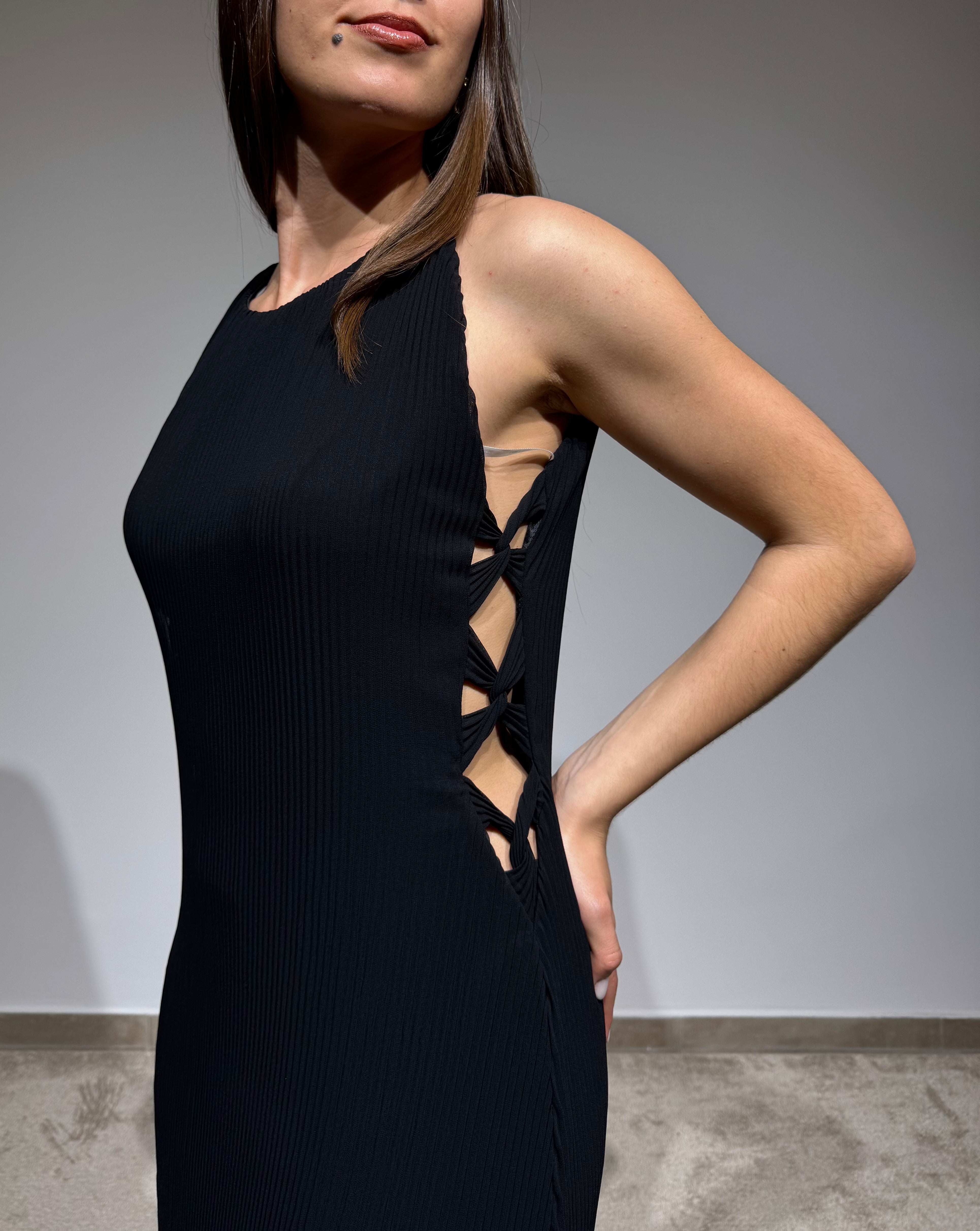 Vestido plissado Carla Ruiz
