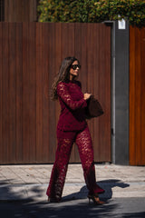 Lined Lace Trousers Sahoco