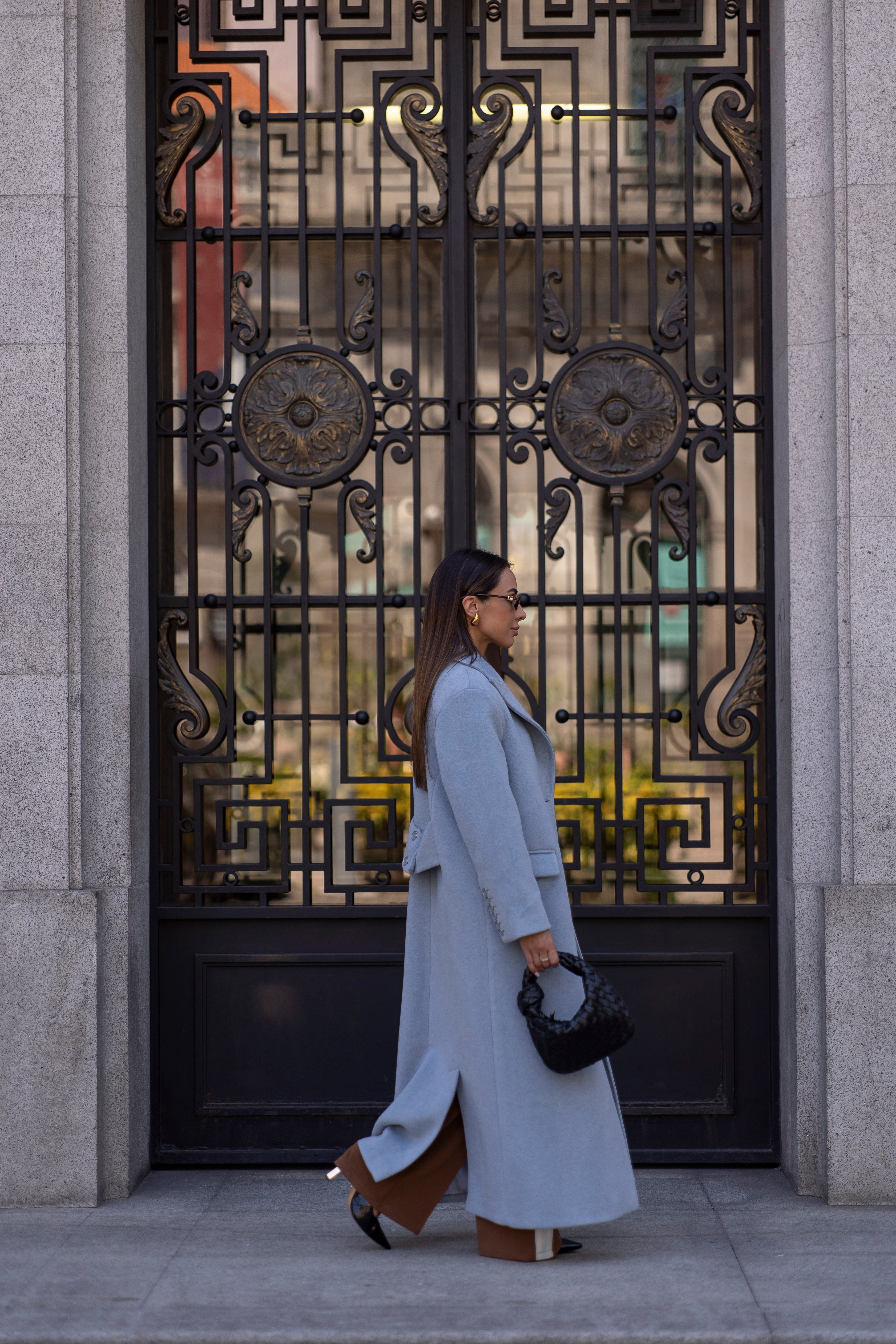 Sahoco Long Coat in Premium Wool Sahoco