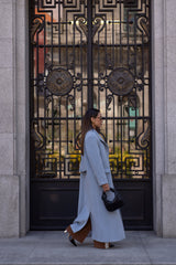 Sahoco Long Coat in Premium Wool Sahoco