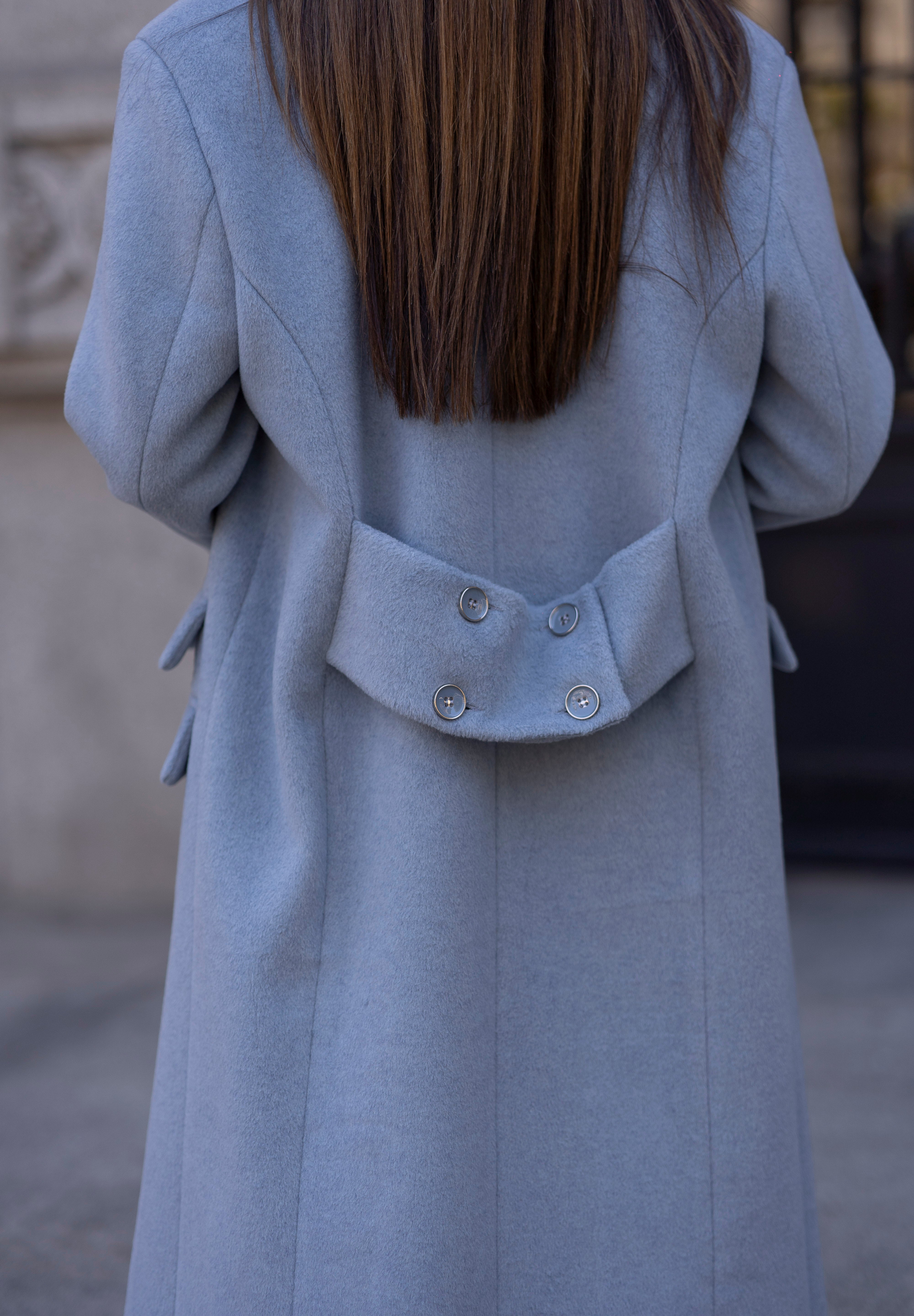 Sahoco Long Coat in Premium Wool Sahoco